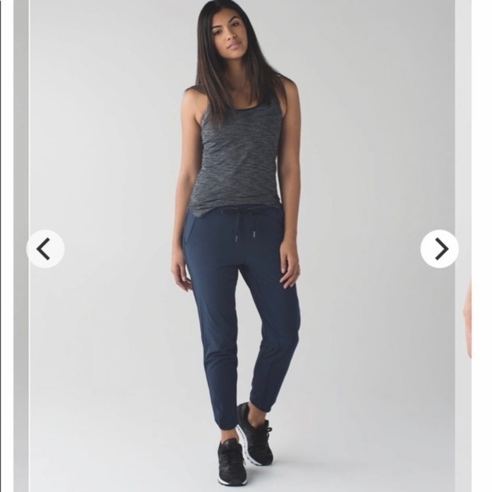 Lululemon 4 &Go On The Go Blue Jogger